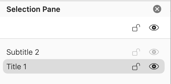 shows the "select pane" tool in powerpoint